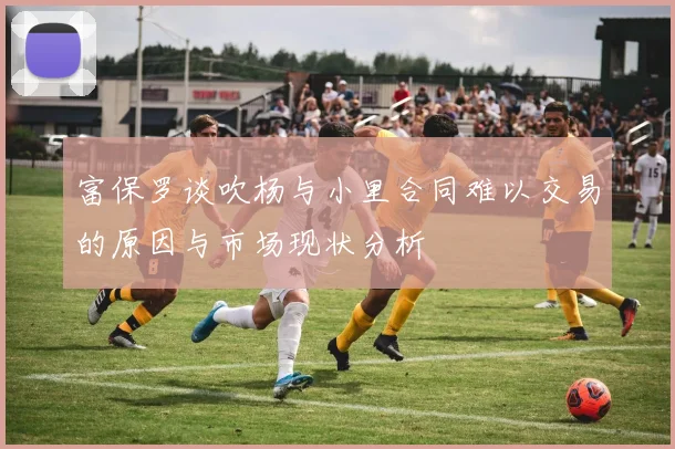 富保罗谈吹杨与小里合同难以交易的原因与市场现状分析